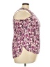 Como Vintage 100% Rayon Purple Sleeveless Blouse Size 2X - photo 4