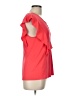 Bold Elements Red Short Sleeve Top Size L - photo 4
