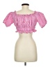 Zara Pink Short Sleeve Blouse Size M - photo 2
