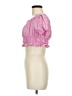 Zara Pink Short Sleeve Blouse Size M - photo 5