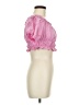 Zara Pink Short Sleeve Blouse Size M - photo 4