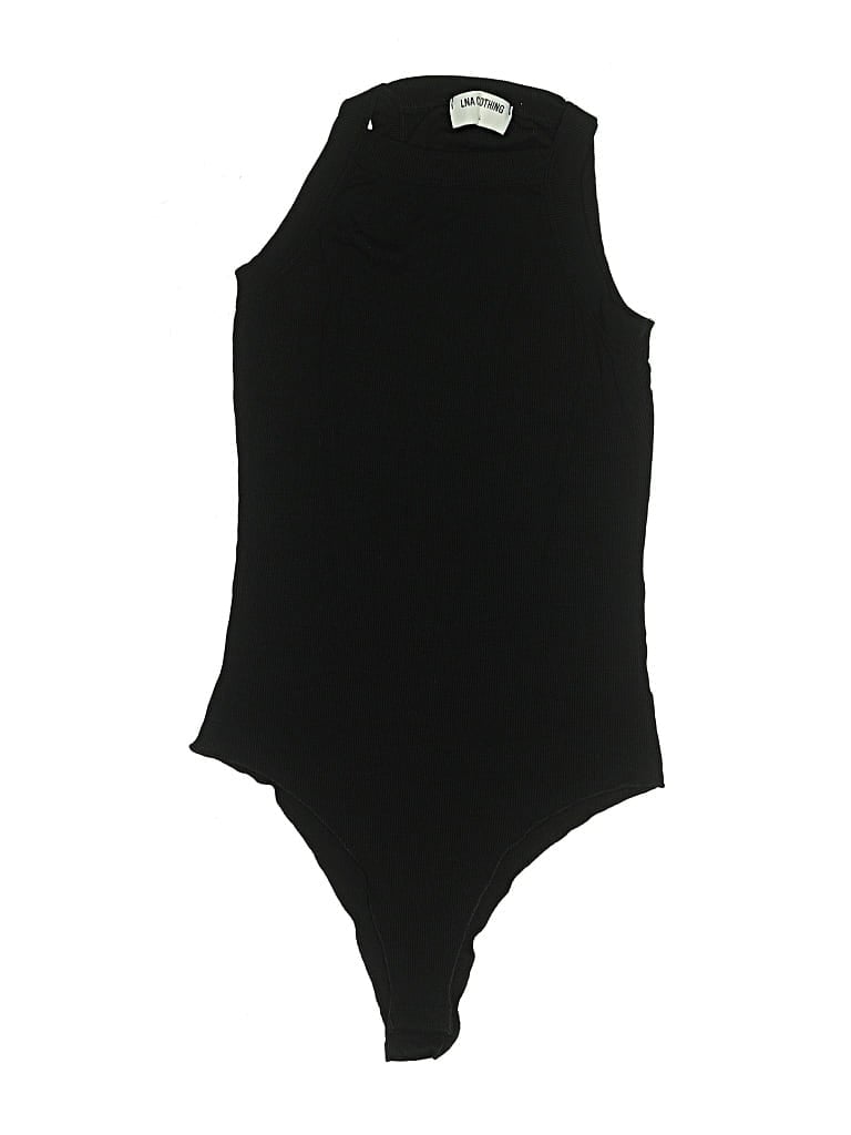 Pre-owned Lna Bodysuit In Black