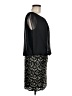 Aqua 100% Polyester Black Cocktail Dress Size 6 - photo 4
