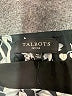 Talbots 100% Cotton Print Black Casual Skirt Size 4 Petite - photo 4