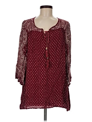 Angie 3/4 Sleeve Blouse (view 1)