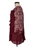 Angie Burgundy 3/4 Sleeve Blouse Size M - photo 5