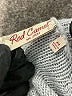 Red Camel 100% Acrylic Chevron-herringbone Gray Pullover Sweater Size M - photo 7