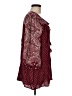 Angie Burgundy 3/4 Sleeve Blouse Size M - photo 4