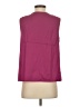 Shein 100% Polyester Burgundy Sleeveless Blouse Size S - photo 2