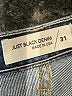 Just Black Hearts Blue Jeans Size 31 waist - photo 7