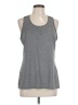 Bcg 100% Polyester Gray Active Tank Size L - photo 1