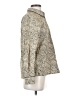 Cotélac 100% Cotton Animal Print Ivory Long Sleeve Blouse Size XS (0) - photo 4