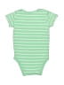 Carter's 100% Cotton Stripes Green Short Sleeve Onesie 0-3 MO / 3 MO - photo 2