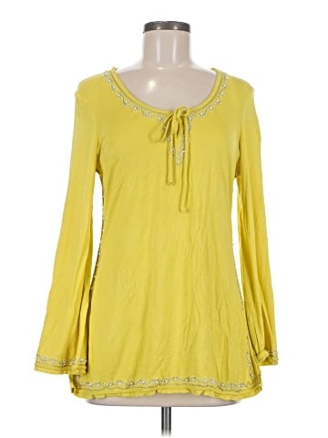 INC International Concepts Long Sleeve Blouse (view 1)