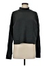 Zobha Black Gray Turtleneck Sweater Size M - photo 1