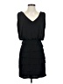 Cache Solid Black Cocktail Dress Size 2 - photo 1