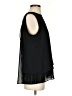 Calvin Klein 100% Polyester Black Sleeveless Blouse Size S - photo 4