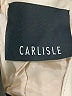 Carlisle 100% Polyester Metallic Ivory Jacket Size 12 - photo 6