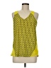 Worthington Yellow Sleeveless Blouse Size M - photo 1