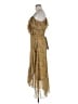Rebecca Minkoff 100% Polyester Paisley Tan Cocktail Dress Size M - photo 5