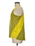 Worthington Yellow Sleeveless Blouse Size M - photo 5