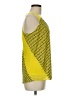 Worthington Yellow Sleeveless Blouse Size M - photo 4
