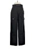 LACAUSA 100% Cotton Black Cargo Pants Size 2 - photo 1