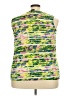 Rafaella Green Sleeveless Blouse Size 2X - photo 2