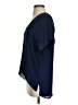Mason 100% Silk Blue Short Sleeve Silk Top Size 2 - photo 5