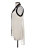Love 21 Ivory Sleeveless Button-Down Shirt Size XS - photo 5