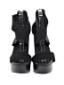 Wild Diva Black Sandals Size 6 1/2 - photo 2