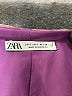 Zara 100% Polyester Purple Cocktail Dress Size S - photo 4
