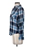William Rast Plaid Blue Long Sleeve Button-Down Shirt Size S - photo 5