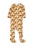 Assorted Brands 100% Pima Cotton Print Gold Long Sleeve Outfit Size 0-3 mo - photo 1