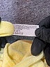Peace Love World Graphic Yellow Sweatshirt Size XS - photo 8