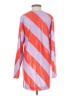 Olivia Rubin 100% Polyester Stripes Orange Casual Dress Size 0 - photo 2