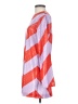 Olivia Rubin 100% Polyester Stripes Orange Casual Dress Size 0 - photo 5