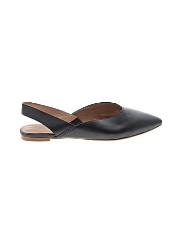Madewell The Ava Slingback Flat in Leather (view 1)