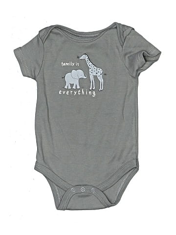 le top baby Short Sleeve Onesie (view 1)