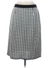 misook 100% Acrylic Houndstooth Gray Formal Skirt Size S - photo 2