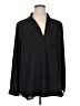 Ann Taylor Black Long Sleeve Blouse Size XL - photo 1