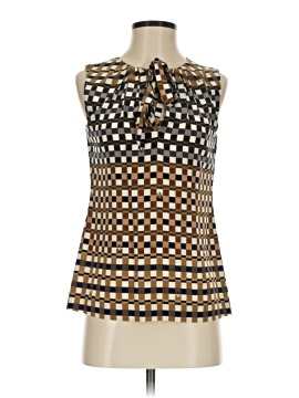 Tory Burch Sleeveless Silk Top