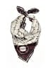 Assorted Brands 100% Silk Burgundy Silk Scarf One size - photo 1