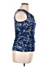 Cable & Gauge Blue Sleeveless Blouse Size XL - photo 4