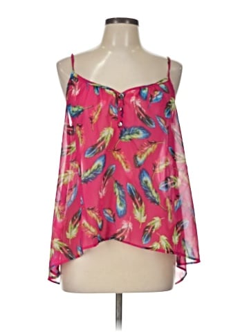 Papaya Sleeveless Blouse (view 1)