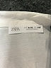 Zara Ivory Short Sleeve Blouse Size 9 - 10 - photo 3