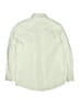 Bella Bliss 100% Cotton Solid Ivory Long Sleeve Button-Down Shirt Size 12 - photo 2