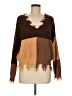 rue21 100% Acrylic Color Block Brown Pullover Sweater Size M - photo 1