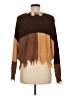 rue21 100% Acrylic Color Block Brown Pullover Sweater Size M - photo 2