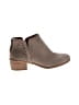 Susina 100% Leather Gray Tan Ankle Boots Size 7 1/2 - photo 1